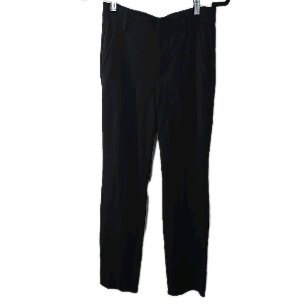 Kit And Ace Pants Womens Size 28 Black High Waisted Ankle Dress Chic
